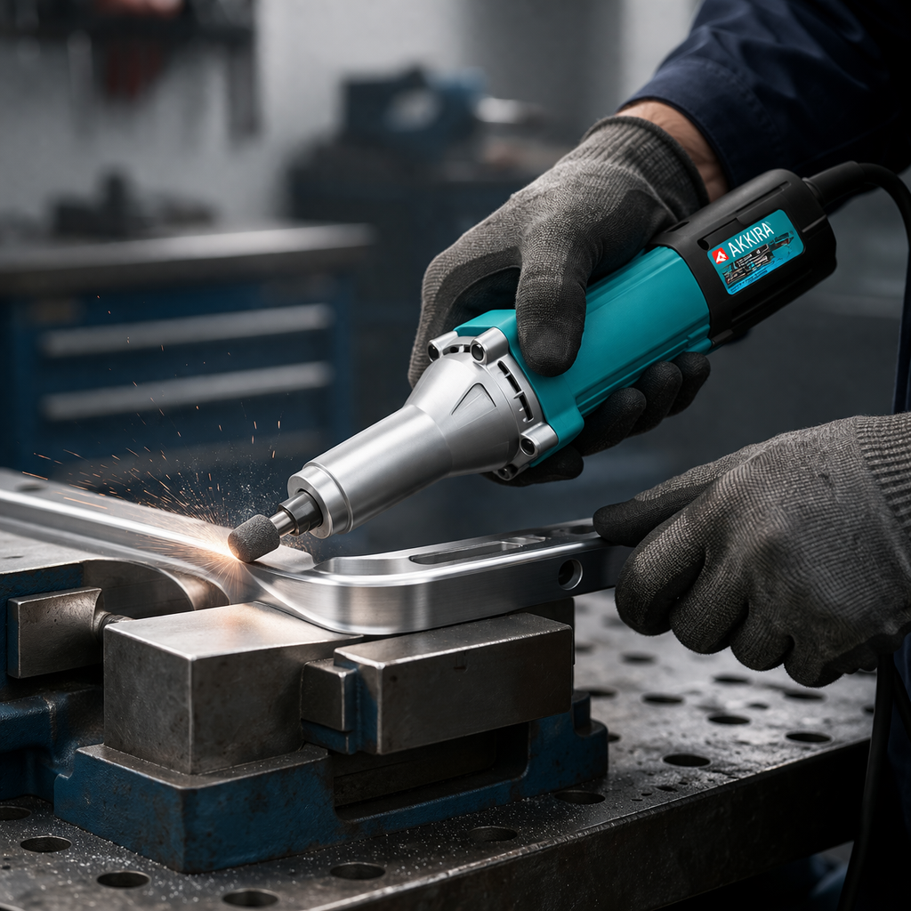 Akari  APT-DG-25P 25MM wheel diameter Die Grinder with 400W power, ideal for grinding and cutting 5