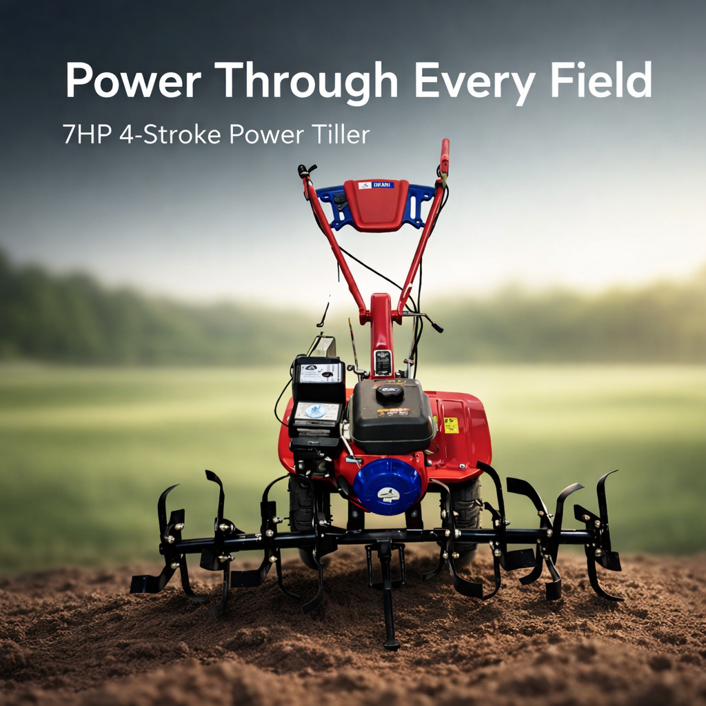 Greenleaf 7HP 4 Stroke Power Tiller (7HP 4 Stroke) 2