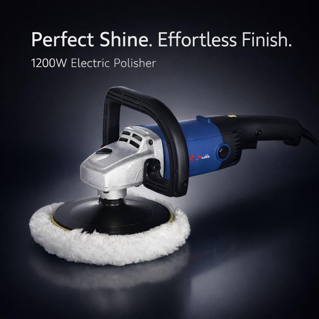 Yking 1200W 180mm Electric Polisher with 2 Months Warranty (2418 B) 2