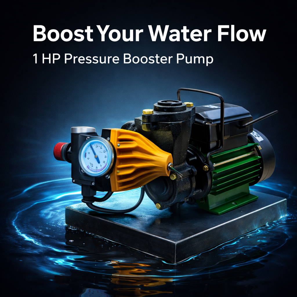 Damor 1HP Single Phase Booster Pressure Pump Jalraj I Ultra 2