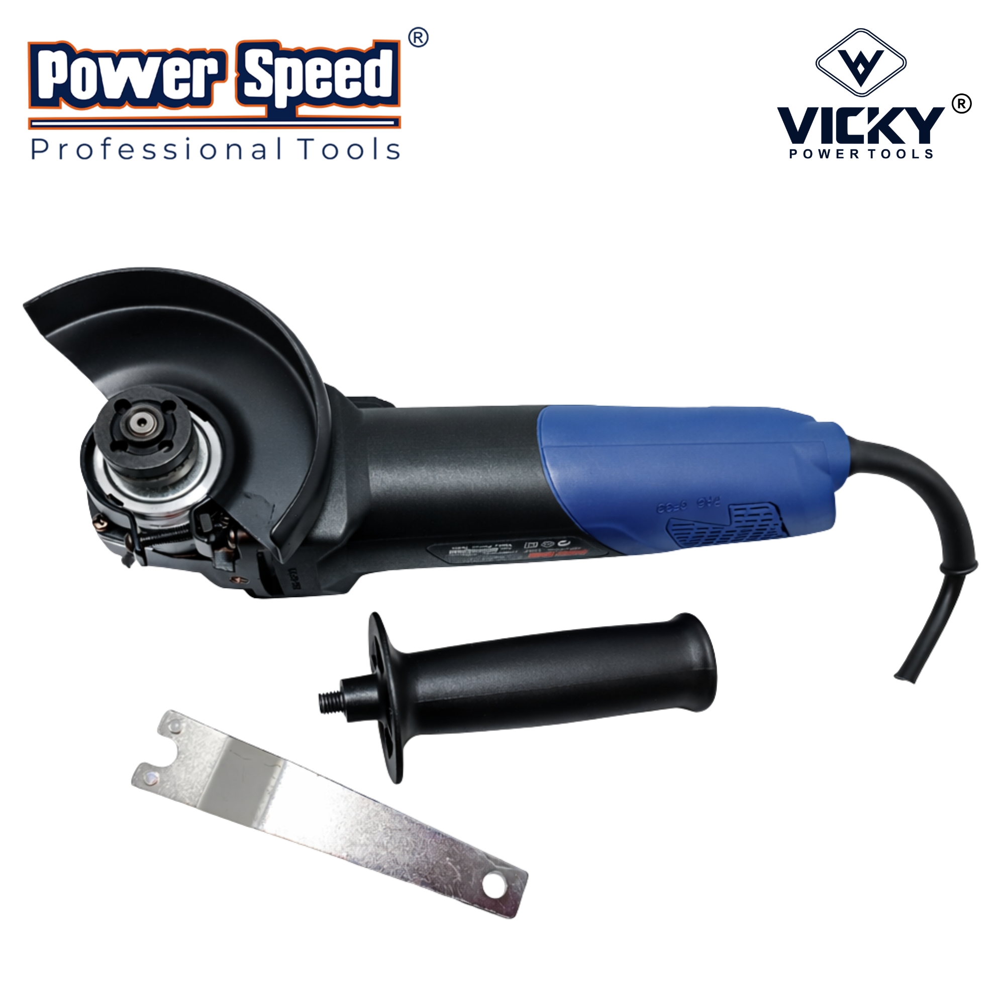 PowerSpeed PSG0905 Angle Grinder, 850W Heavy Duty Motor, 100mm Disc, 11,000 RPM, Slim Body Design, Spindle Lock, Double Insulated(PSG0905) 2