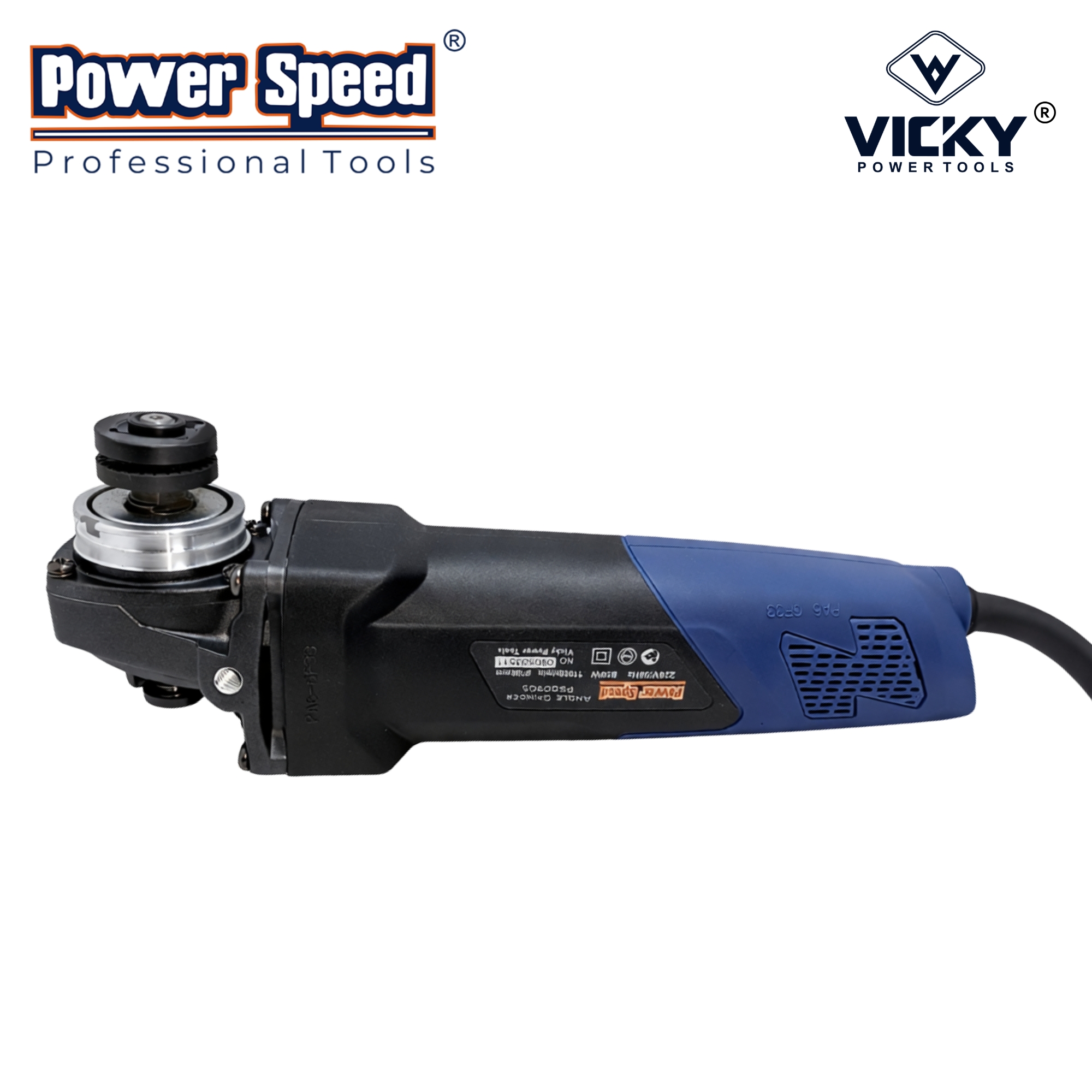 PowerSpeed PSG0905 Angle Grinder, 850W Heavy Duty Motor, 100mm Disc, 11,000 RPM, Slim Body Design, Spindle Lock, Double Insulated(PSG0905) 3
