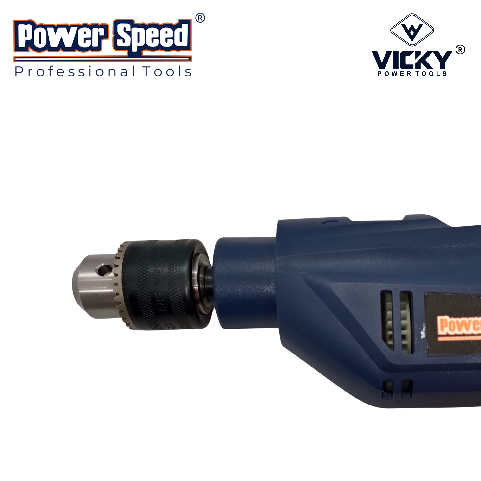 PowerSpeed PSD0241 Impact Drill, 710W High Torque Motor, 13mm Chuck, Variable Speed, Forward & Reverse Rotation, Soft Grip, Double Insulated(PSD0241) 5