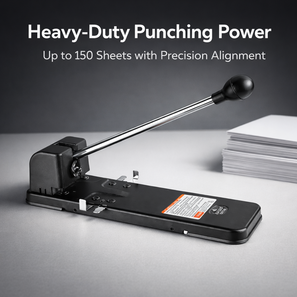 Kangaro Heavy Duty Punch| for binding documents, files, and reports,(HDP-2150) 5