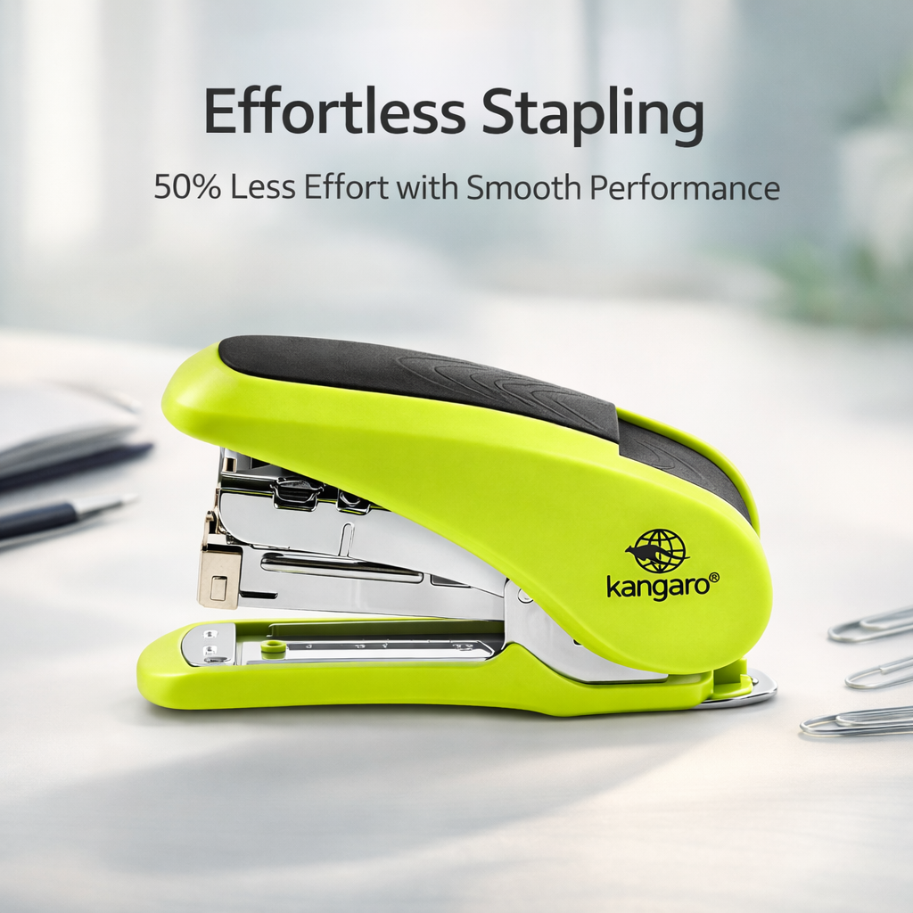 Kangaro LE 10/Y Stapler| for offices, schools, and home( LE 10/Y) 2