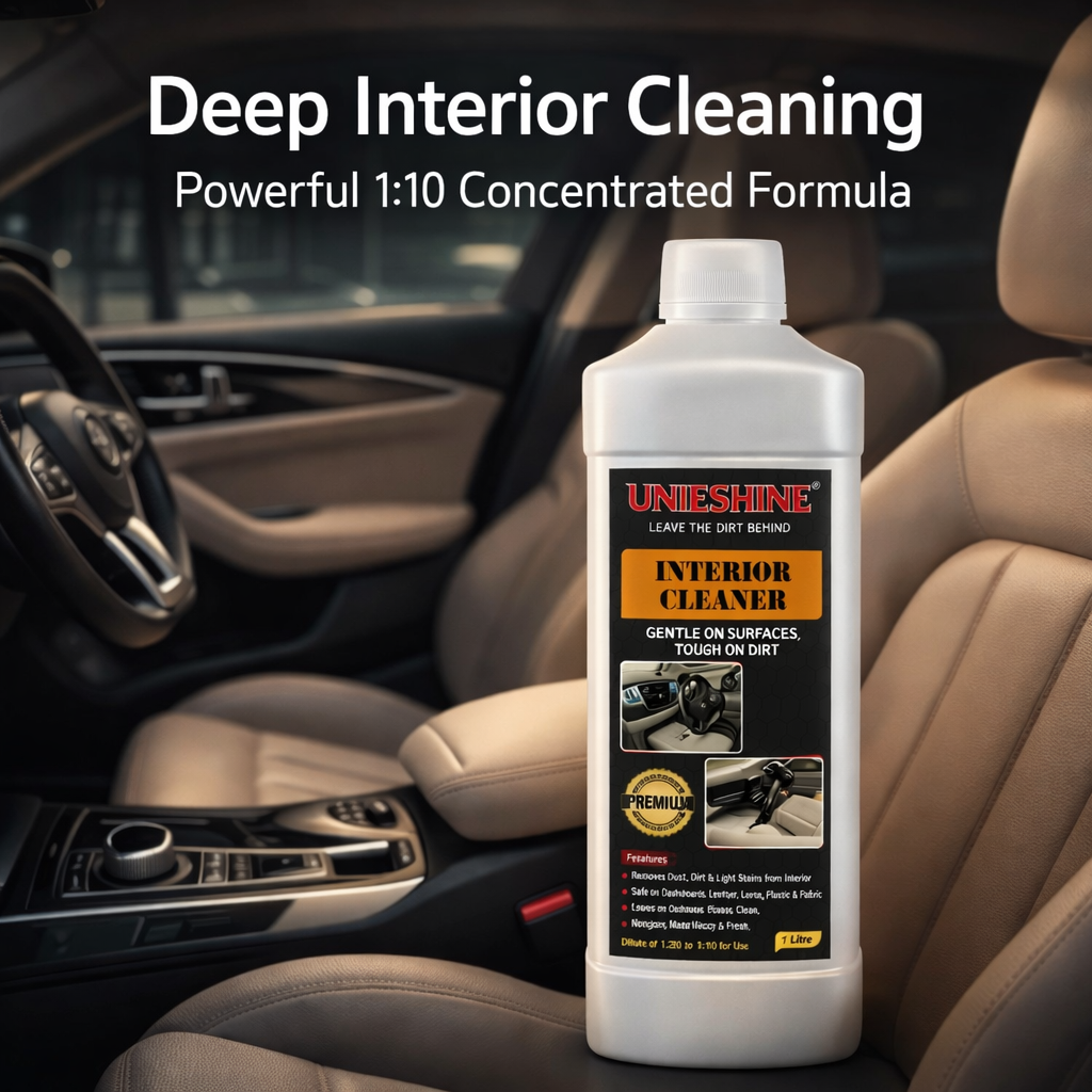 Concentrated Car Interior Cleaner | Upholstery, Leather, Vinyl, Plastic & Carpet,1L Makes Up to 10L(1L INTERIOIR) 2