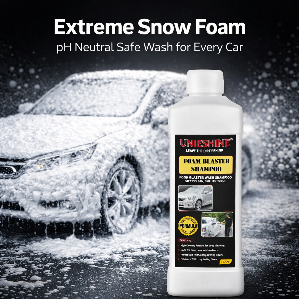 Foam Wash Car Shampoo Concentrate (1L) | pH Neutral | Extreme Suds Snow Foam | Safe for All Paints(1L FOAM SHAMPOO)(pack of 2) 2