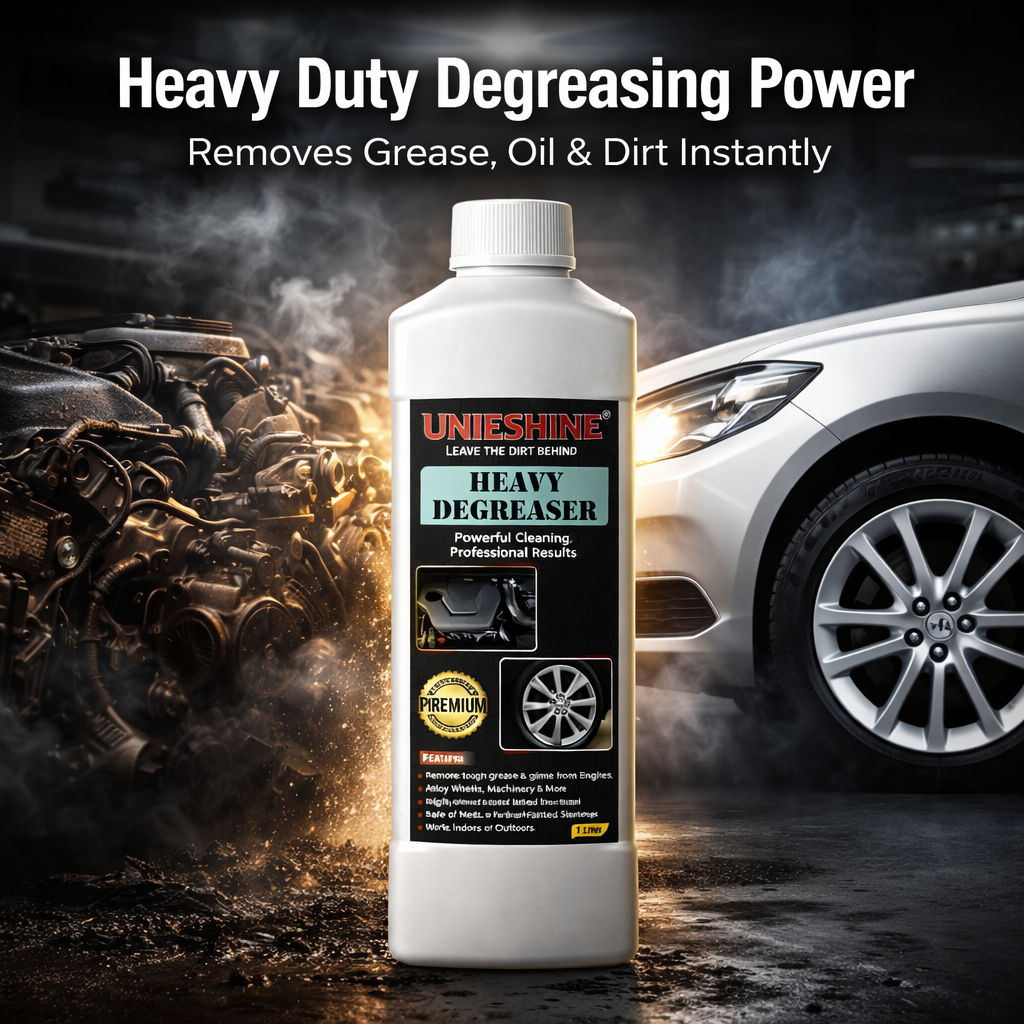 UNIESHINE Heavy Duty Degreaser 1L (1:9 Dilution) | Industrial Strength Engine & Wheel Rim Cleaner(1L DEGRESSER) 2