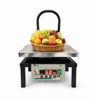 Voda 200kg Stainless Steel Bench Type Weighing Scale with 1 Year Warranty, Platform Size: 350x350 mm(Voda 200kg Stainless Steel Bench) 3