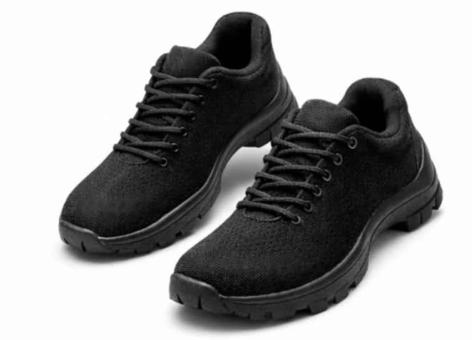 ArmaDuro AD1035 Upper Knitted Sporty Steel Toe Black Stylish Safety Shoes 2