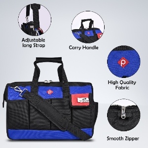 PAHAL Waterproof Nylon Tool Bag 16” Wide Mouth (PITBAG01) 5