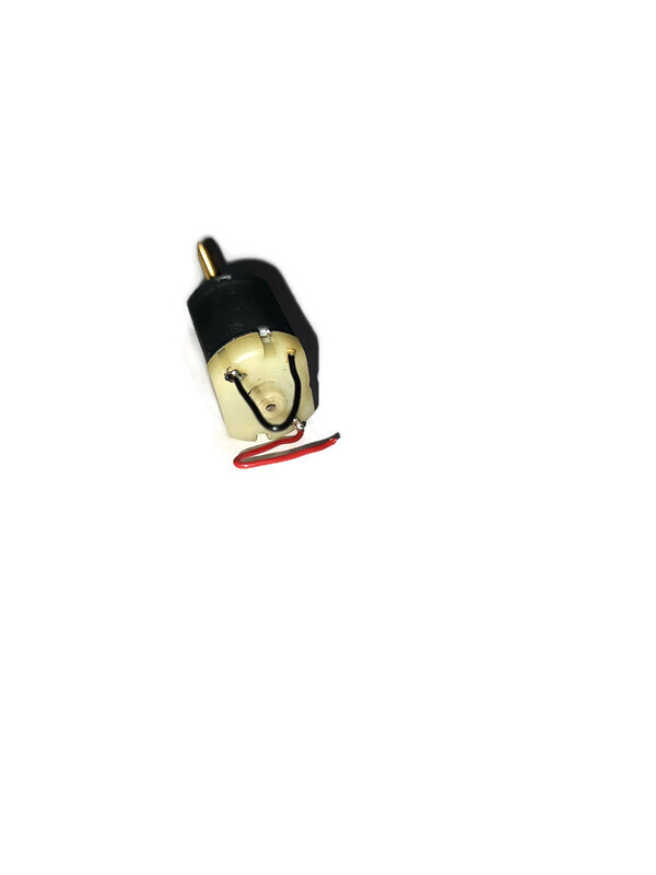 HUMSER FK-280-PA 6V-12V brushed DC motor with threaded long shaft and 8000 RPM speed for robotics and DIY projects. 2