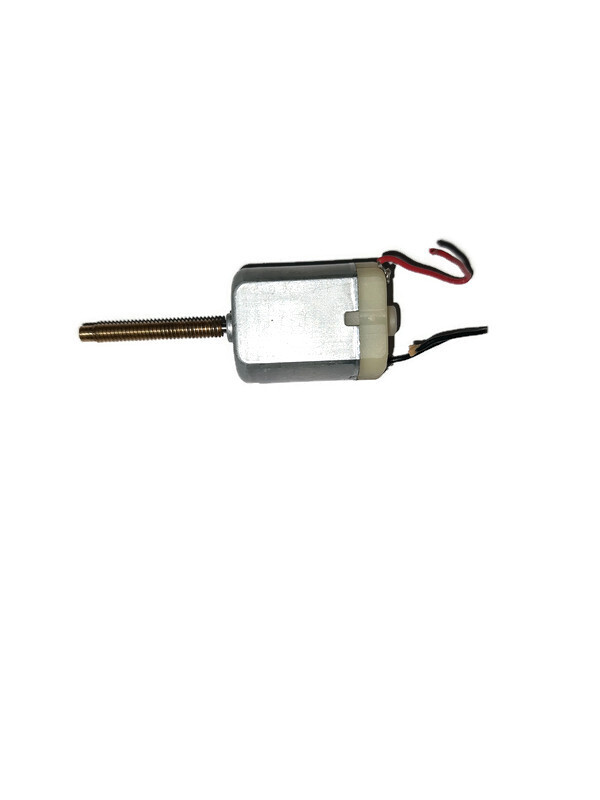 HUMSER FK-280-PA 6V-12V brushed DC motor with threaded long shaft and 8000 RPM speed for robotics and DIY projects. 3