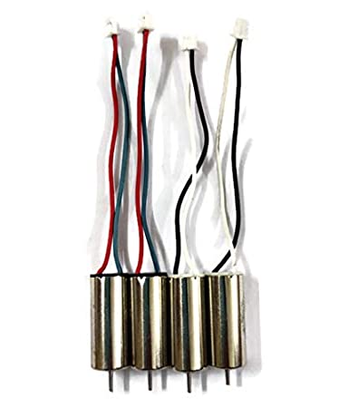 HUMSER 4-piece 3.7V coreless drone motor set with 2 CW and 2 CCW motors for quadcopters and DIY UAV projects. 2