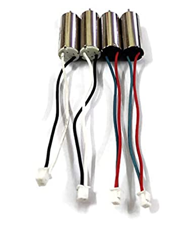 HUMSER 4-piece 3.7V coreless drone motor set with 2 CW and 2 CCW motors for quadcopters and DIY UAV projects. 3