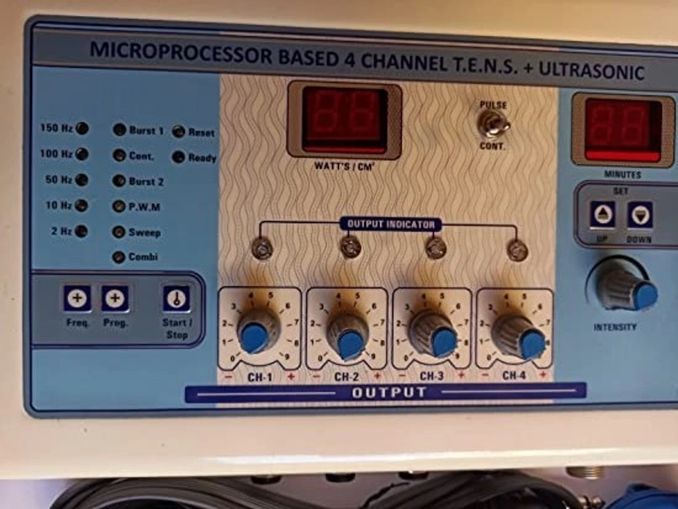 Shivya Healthcare 4 Channel Tens Ultrasonic Machine Tens Electrotherapy Device (Ultrasonic Machine Tens Machine)(4 Channel Tens Ultrasonic Machine) 2