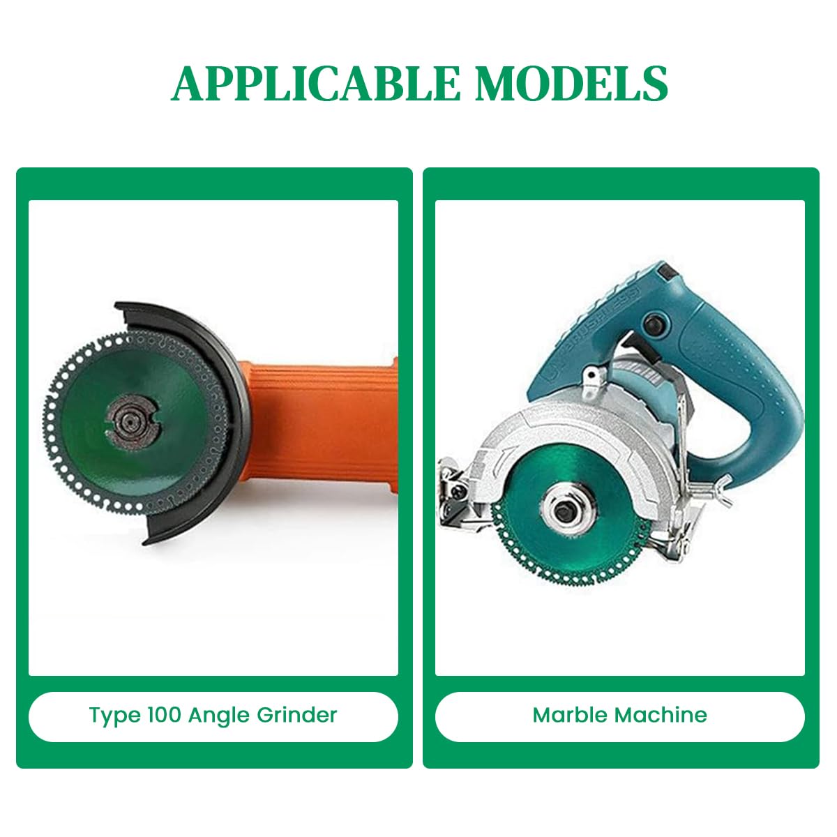 H9 100mm Multi-Purpose Angle Grinder Cutter Disc | 4" Diamond Blade | Cutting Wheel (H9-multipurpose-marbleblade-110mm-1pc) 4