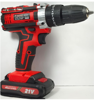 COSS MAXX Professional & Home Cordless Heavy Duty Drill Machine with Accessories 10 MM 21 VOLTS 1300 RPM(COSS MAXX Professional & Home Cordless Heavy Duty ) 2
