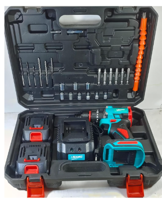 SAMO CORDLESS BRUSHLESS IMPACT DRILL Kit with Accessories10 MM 21 Volts (SMC 505)(SAMO CORDLESS BRUSHLESS IMPACT DRILL Kit with Acce) 3
