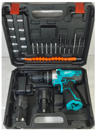 SAMO CORDLESS DRILL 10 MM with Accessories 12 Volts (SMC 504)(SAMO CORDLESS DRILL 10 MM with Accessories 12 Volt) 3