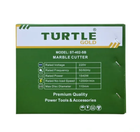 Turtle Gold ST-402-SB Marble Cutter (110mm / 4 Inch, 1540W, 12000 RPM, 220V, Heavy-Duty)(ST-402SB) 5