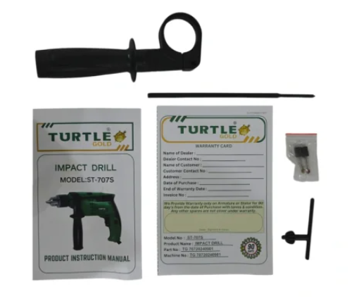 Turtle Gold Impact Drill ST-707S (13 mm, 750W, 0–2800 rpm, R/F – V/S)(ST-707S) 3