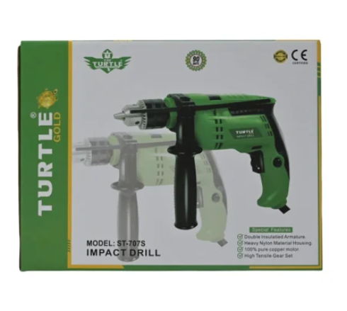 Turtle Gold Impact Drill ST-707S (13 mm, 750W, 0–2800 rpm, R/F – V/S)(ST-707S) 4