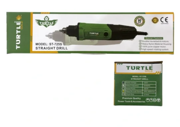 Turtle Gold Straight Drill ST-725S (6.5mm Chuck, 560W, 8000–28000 RPM)(ST-725S ) 2
