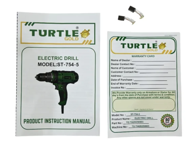Turtle Gold Screw Driver ST-754S(13 mm, 350W, 0–400 rpm)(ST-754S) 3
