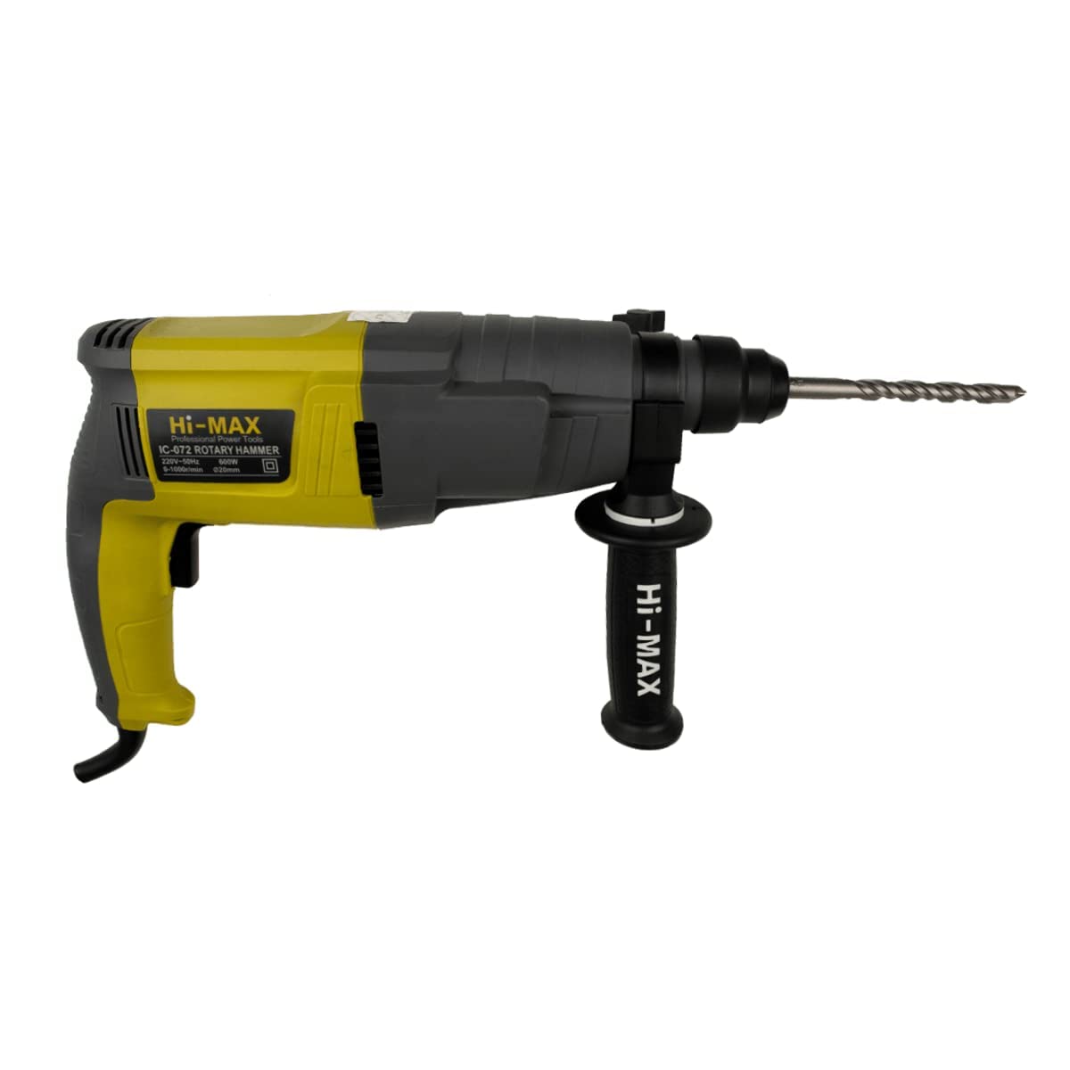 Hi-Max Rotary Hammer, 20 Mm Capacity, Ic-072, 500 Watts, Multicolor 3