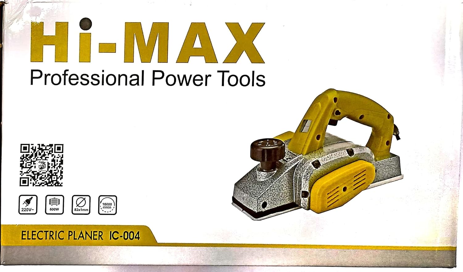 Hi-Max Electric Planer 82mm (Model no.IC004) 2