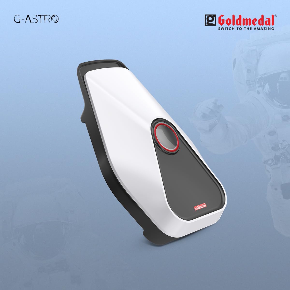 Goldmedal G-Astro Door Bell | Calling Bell For Home | Wired Electronic Door Bell for Office,School | Sleek Design | With Flashing Light | Polyphonic Tunes |-(Pack of 1) 5