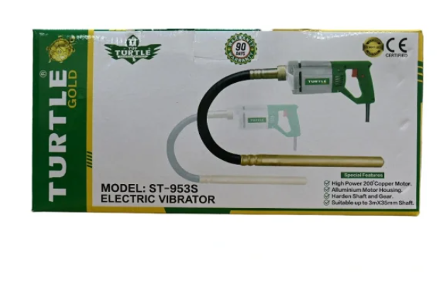 Turtle Gold Electric Vibrator 1450 W 35/50 mm Holder Size, ST 953S 4