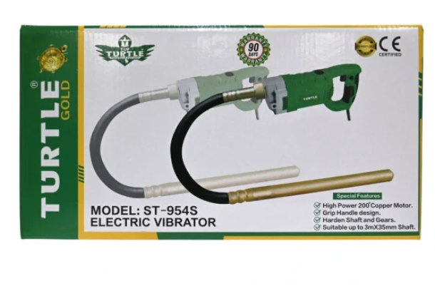 Turtle Gold Electric Vibrator ST-954S(1450W, 35/50mm Holder, 4500rpm, 220V)(ST-954S ) 5