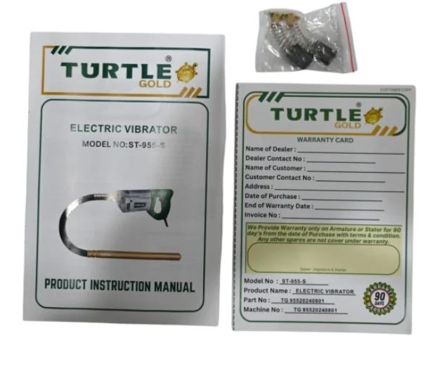 Turtle Gold Heavy Vibrator ST-955S(2000W, 50mm Holder, 5000rpm, 220V)(ST-955S) 3