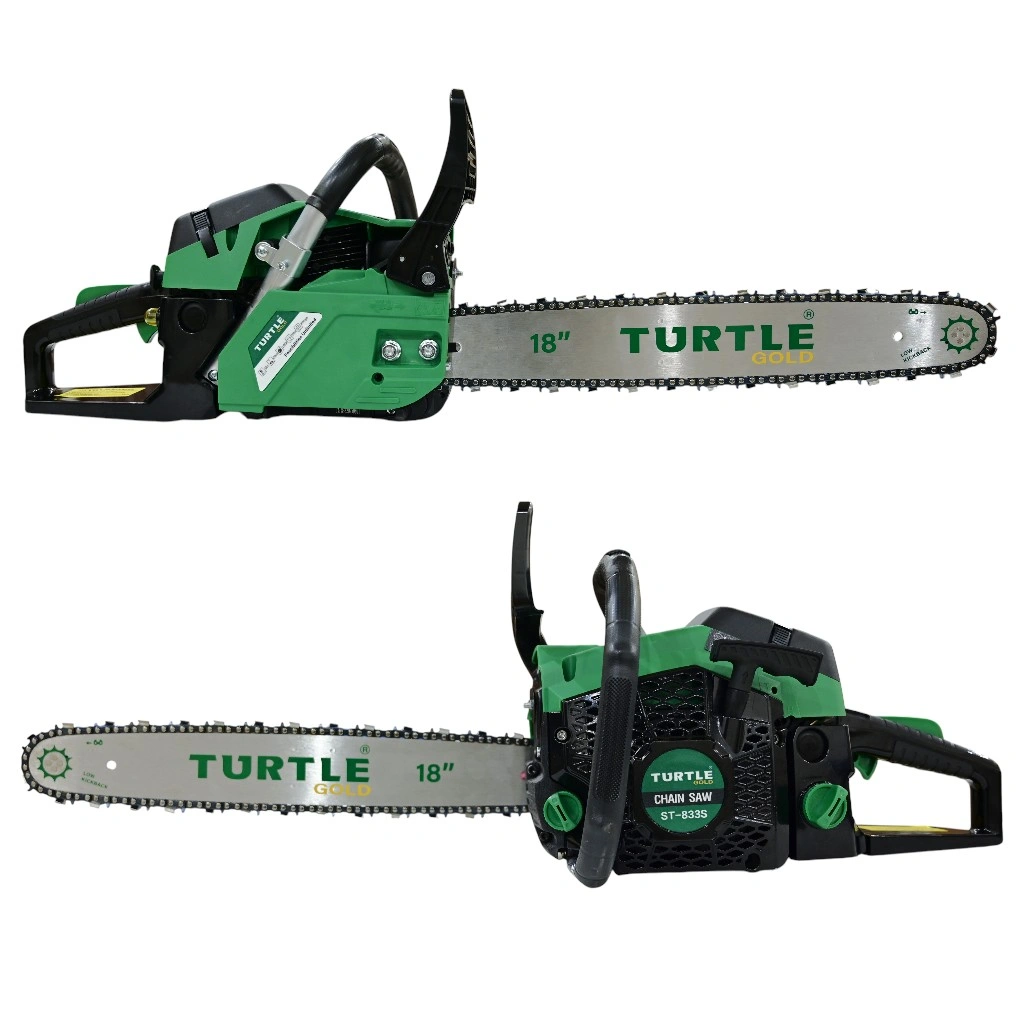Turtle Gold ST-833S Petrol Chain Saw (18″, 2.6KW, 58cc, 450mm)( ST-833S ) 2