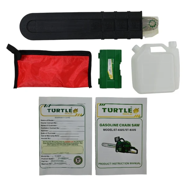 Turtle Gold ST-833S Petrol Chain Saw (18″, 2.6KW, 58cc, 450mm)( ST-833S ) 4