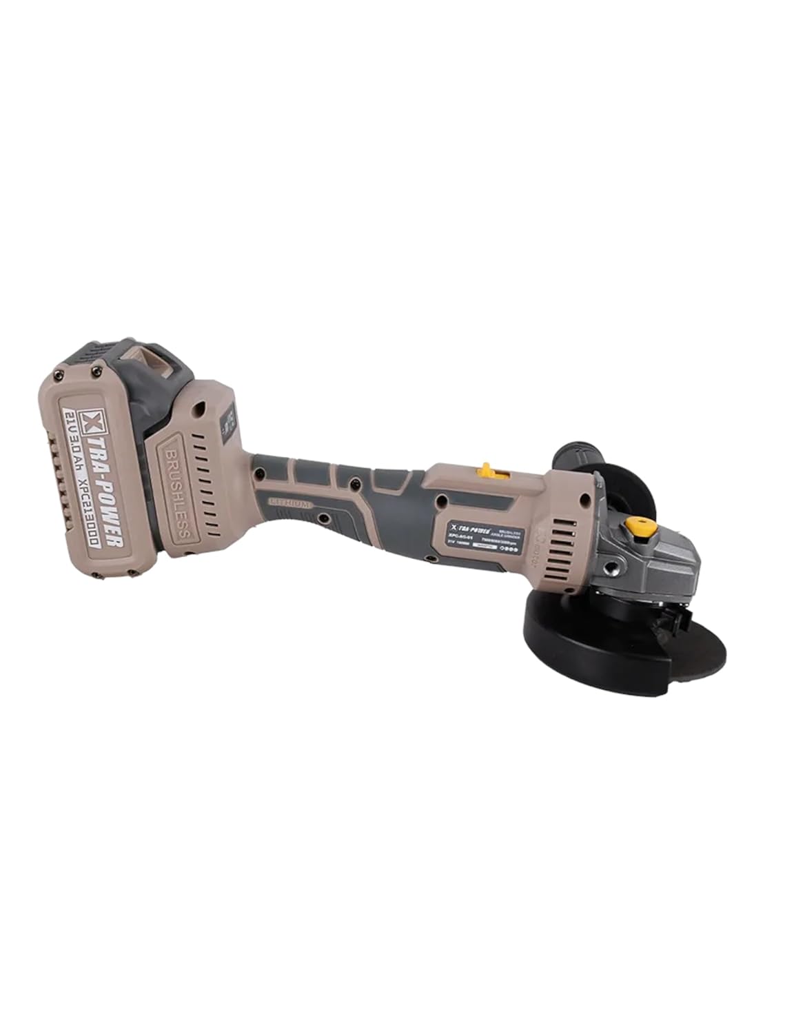 BRUSHLESS ANGLE GRINDER Disc Diameter : 100MM (XPC-AG-01) 4