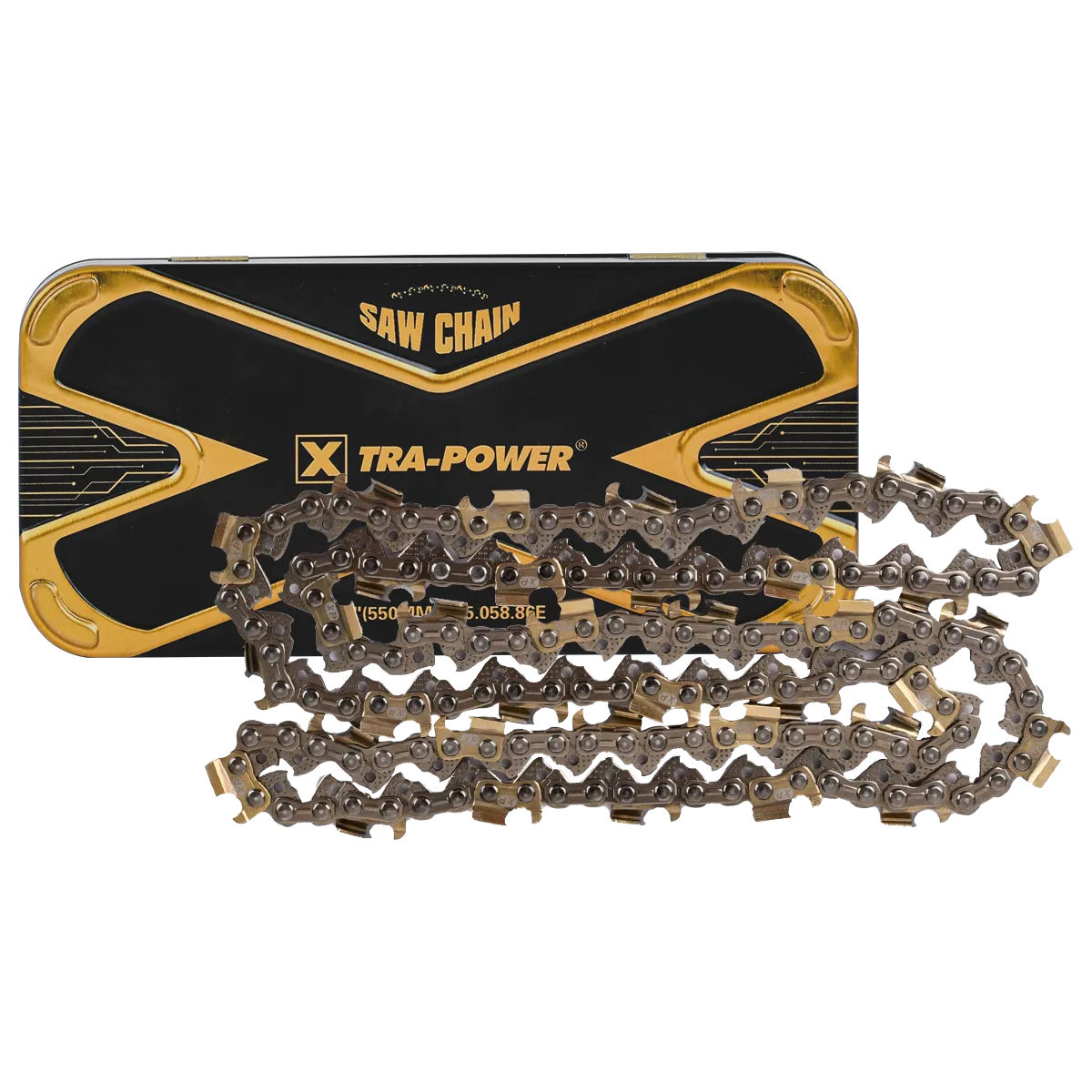 XTRA POWER CHAIN FOR CHAIN SAW CHAIN TITANIUM 16"  Size (HM-CHNSAWTIT16") 2