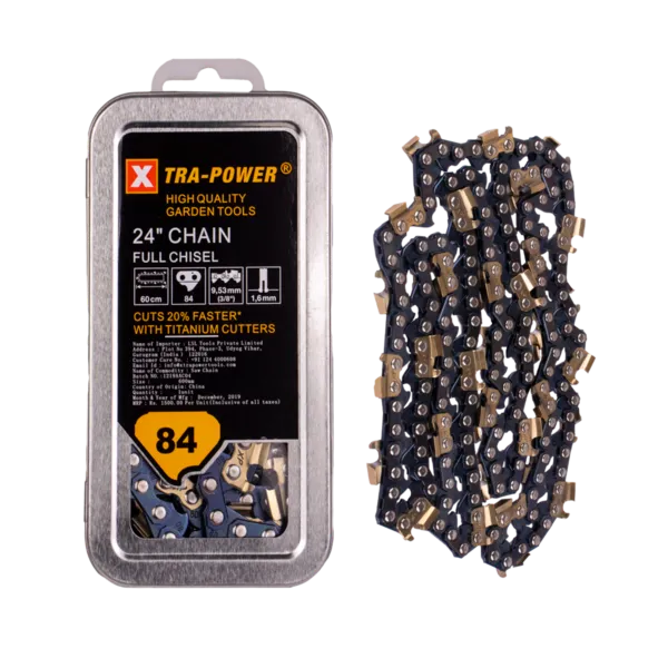 XTRA POWER CHAIN FOR CHAIN SAW CHAIN TITANIUM 16"  Size (HM-CHNSAWTIT16") 3