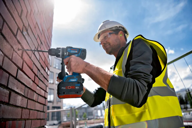 Bosch GSB 18V-150 C Heavy Duty BITURBO Cordless Impact Drill, Brushless Motor, 150 Nm, 13 mm, Metal Gearbox, 2,200 rpm 4