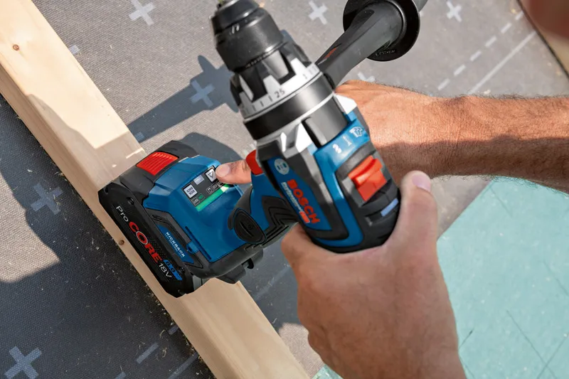 Bosch GSB 18V-150 C Heavy Duty BITURBO Cordless Impact Drill, Brushless Motor, 150 Nm, 13 mm, Metal Gearbox, 2,200 rpm 5