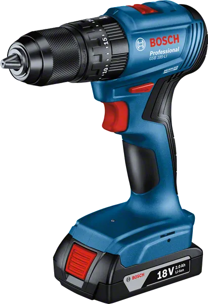 BOSCH GSB 185-Li Professional Kit | Speed (1st/2nd)- 0-500/0-1900 RPM | Chuck Size 13 mm | Manufacturing & Construction Use (GSB 185-Li ) 2