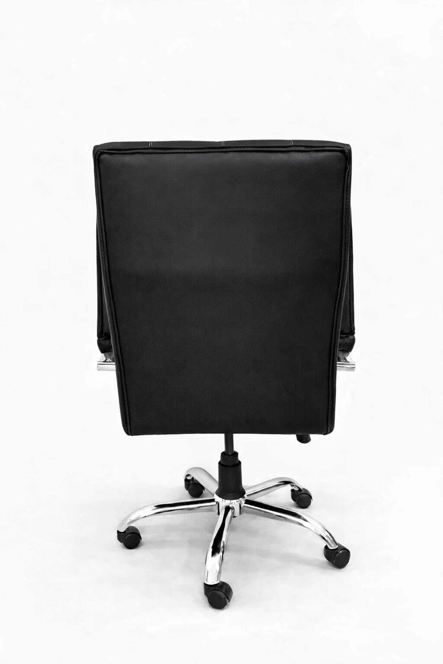 RM HOME Kevin Leather Office Adjustable Arm Chair (Black, DIY(Do-It-Yourself)) 2