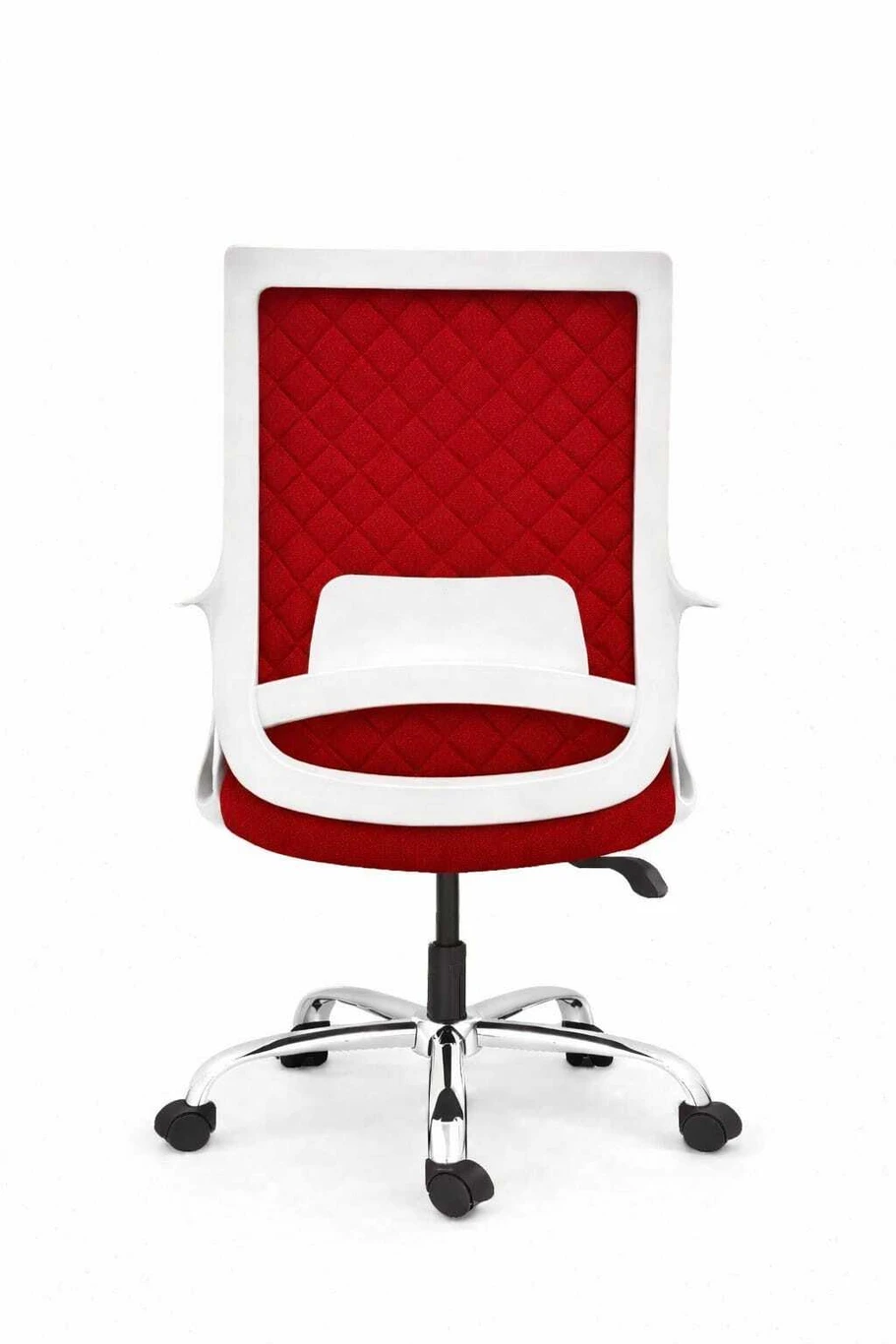RM HOME Junaya Mid Back Ergonomic Fabric Office Adjustable Arm Chair (Maroon, DIY(Do-It-Yourself)) 2