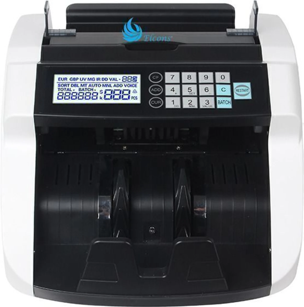 ELCONS LCD NEW MODEL Note Counting Machine (Counting Speed - 1000 notes/min)(lcd manual new) 2