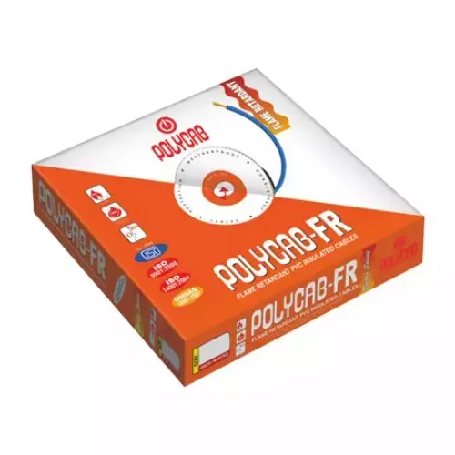 Polycab Industrial FR 0.5 Sq. mm x1 Core Flexiable Cable 100 Meter,Red 3