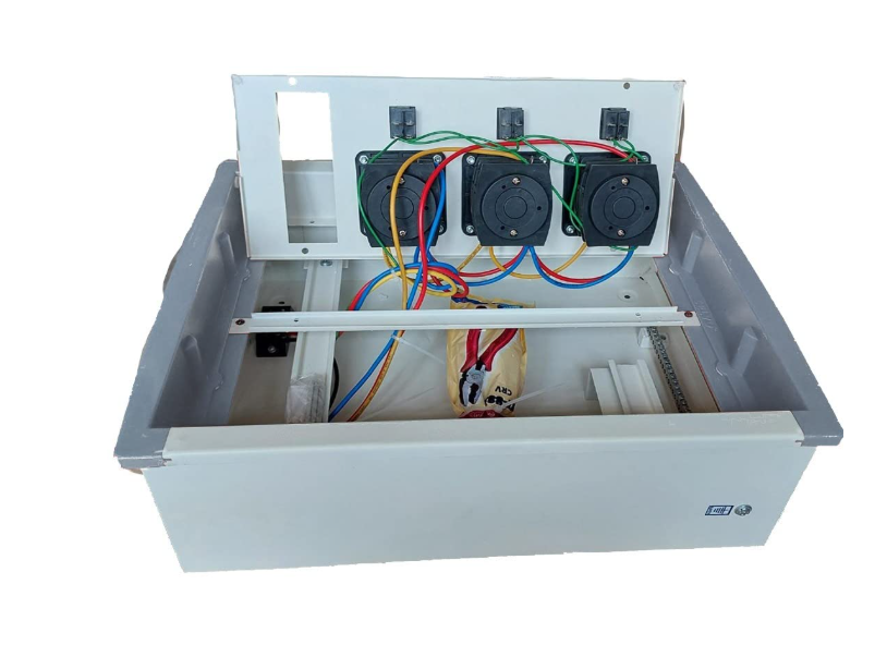 SELVO 63 Amp 6 Ways TPN Phase Selector Distribution Board (Fitted with 1 Pole 3 Ways 63A Rotary switches & duly wired) 4
