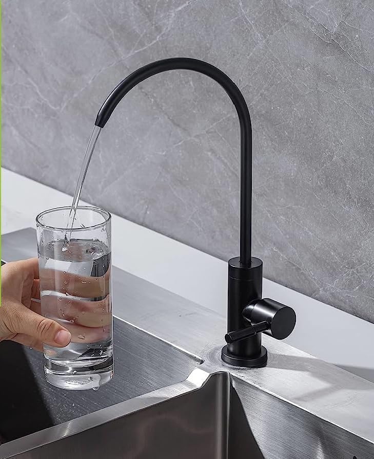 HAPPY HOMES 304 Stainless Steel Kitchen Sink 37x18x10 Single Bowl with ANTI SCRATCH HONEYCOMB DESIGN Integrated Waterfall and Pull Down Faucet with Water Purifier Tap, Fruit Baskets & Accessories 5