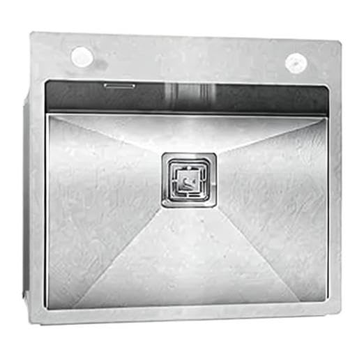 The Sink Shop 304 Stainless Steel Kitchen Sink | 24x18x10 Inch Single Bowl | Matt Finish with Tap Hole 4